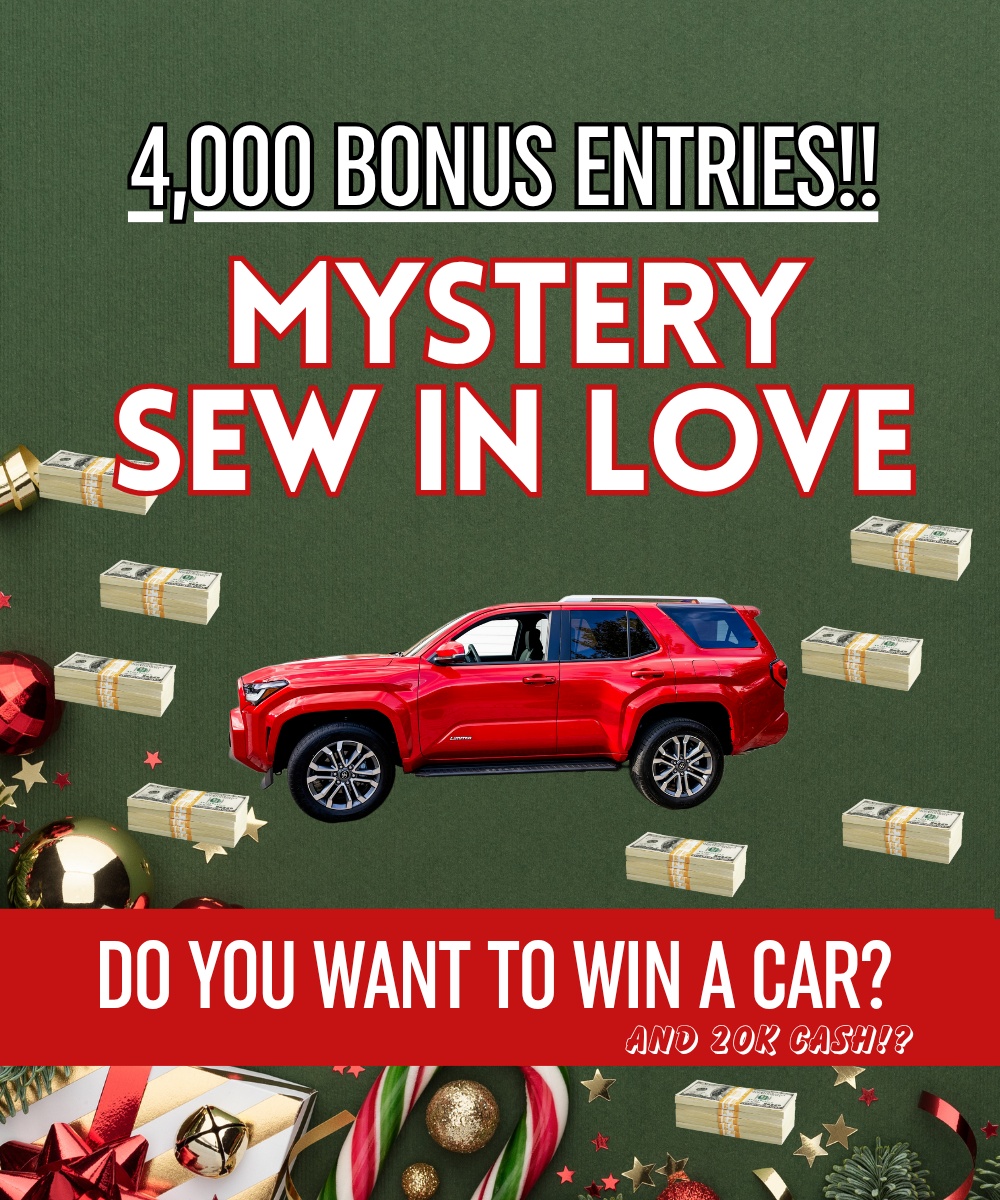 4000 ENTRIES Sew in Love bundle