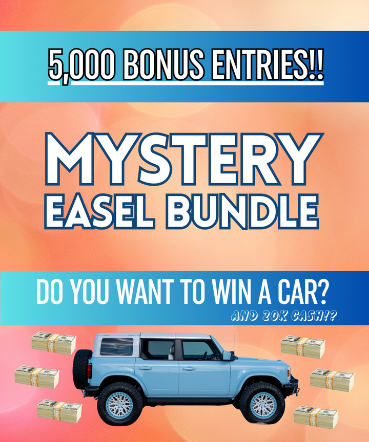 5000 ENTRIES EASEL bundle
