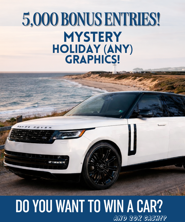5000 BONUS ENTRIES Mystery Holiday Graphics!