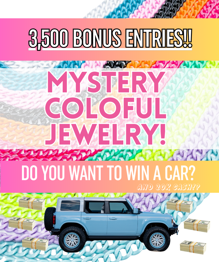 3500 ENTRIES Colorful Jewelry bundle