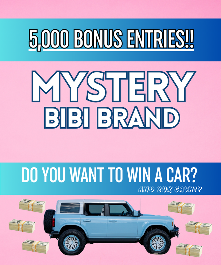5,000 ENTRIES BIBI branded bundle