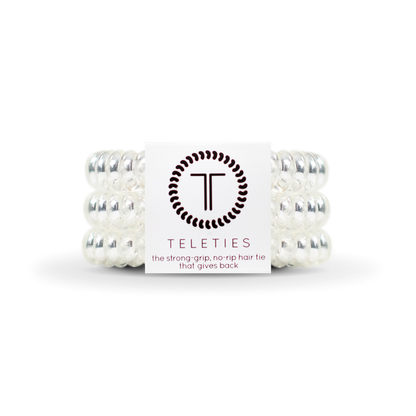 Teleties Crystal Clear Hair Ties *Final Sale*