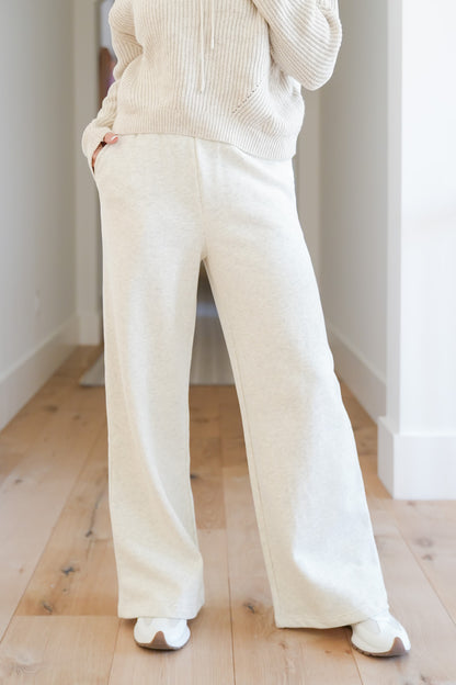 Knit Elastic Waist Sweatpants