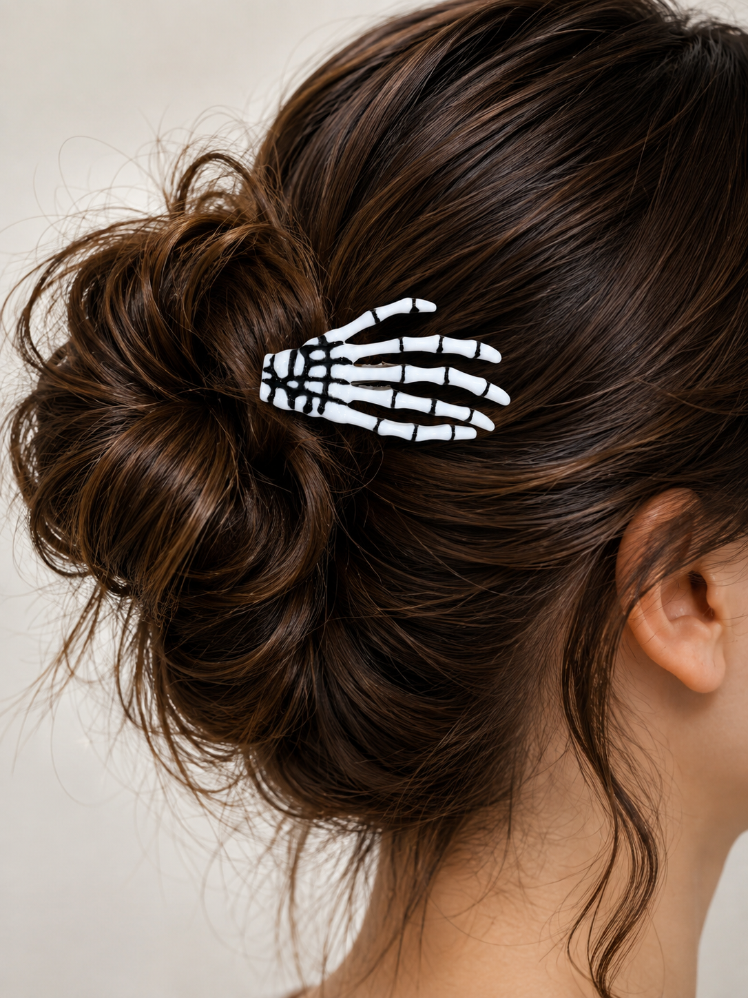 Halloween Skeleton Hair Clip