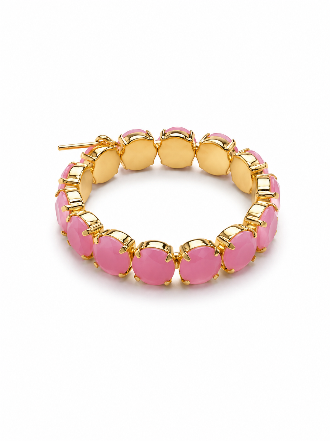 TOVA Croatia Gold Plated Opal Stretch Bracelet