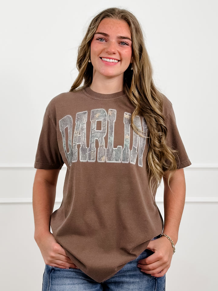 Plus/Reg Short Sleeve "Darlin'" Graphic Tee