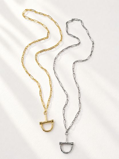 Stirrup Chain Necklace