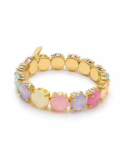 TOVA Croatia Gold Plated Opal Stretch Bracelet
