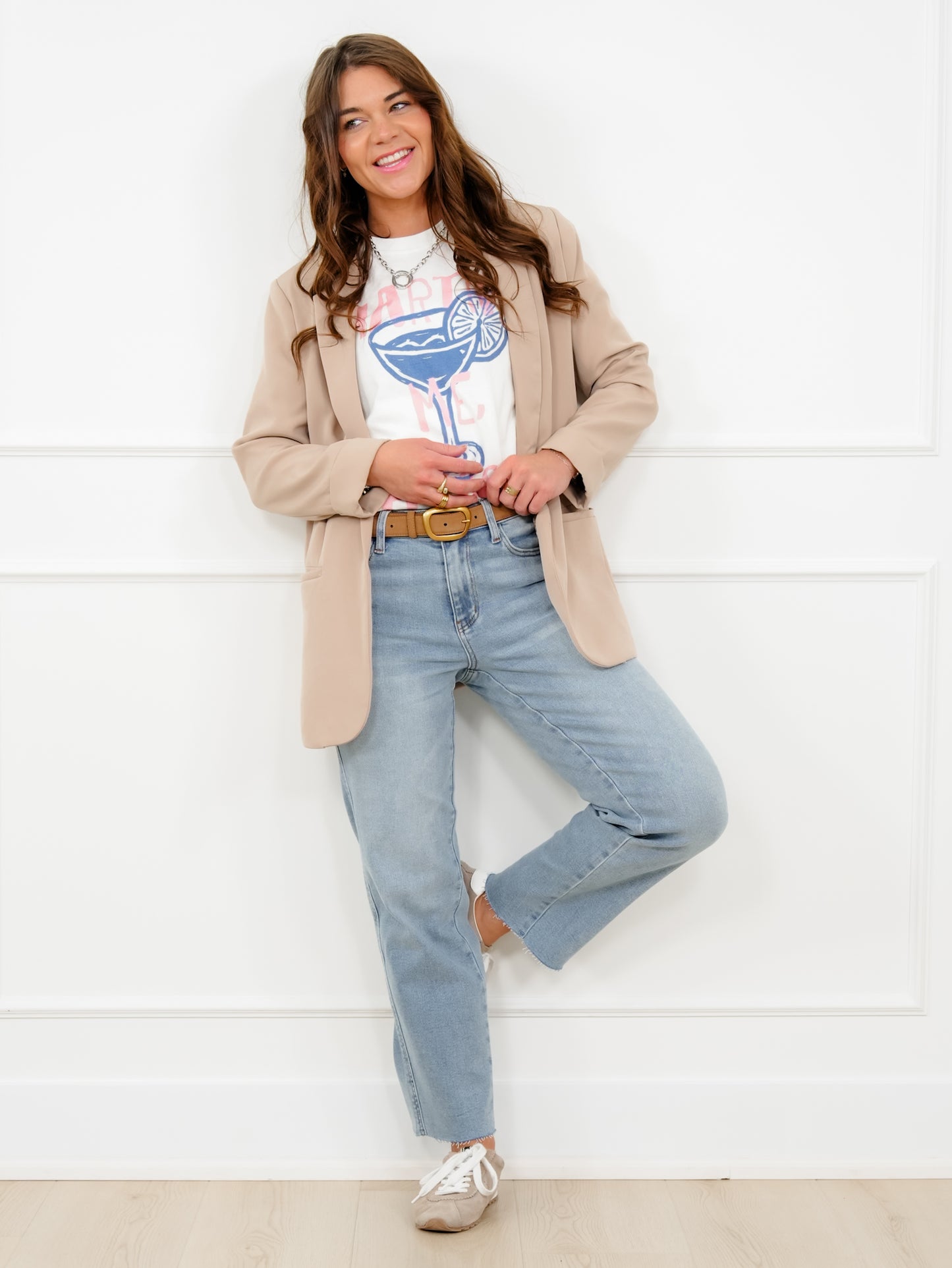 Judy Blue Mid Rise Medium Wash Straight Leg Ankle Jeans with Bandana Loop