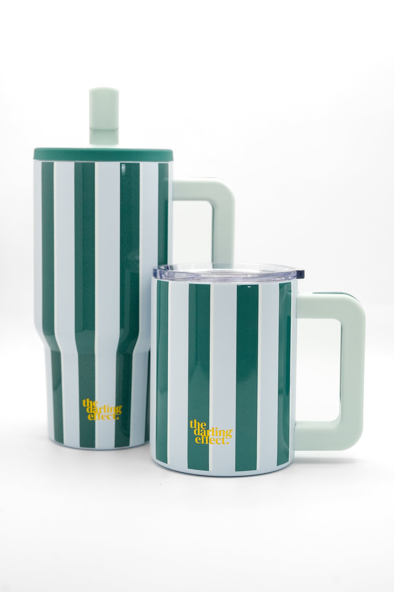 Sicily Stripes Teal Drinkware