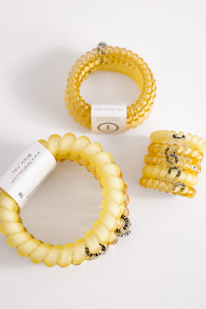 Teleties Butter Yellow Hair Ties 2025