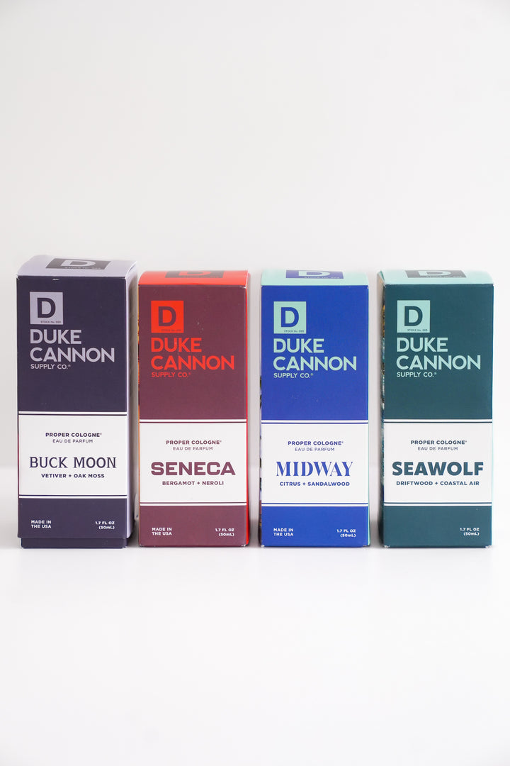 Duke Cannon Proper Cologne (Multiple Options)