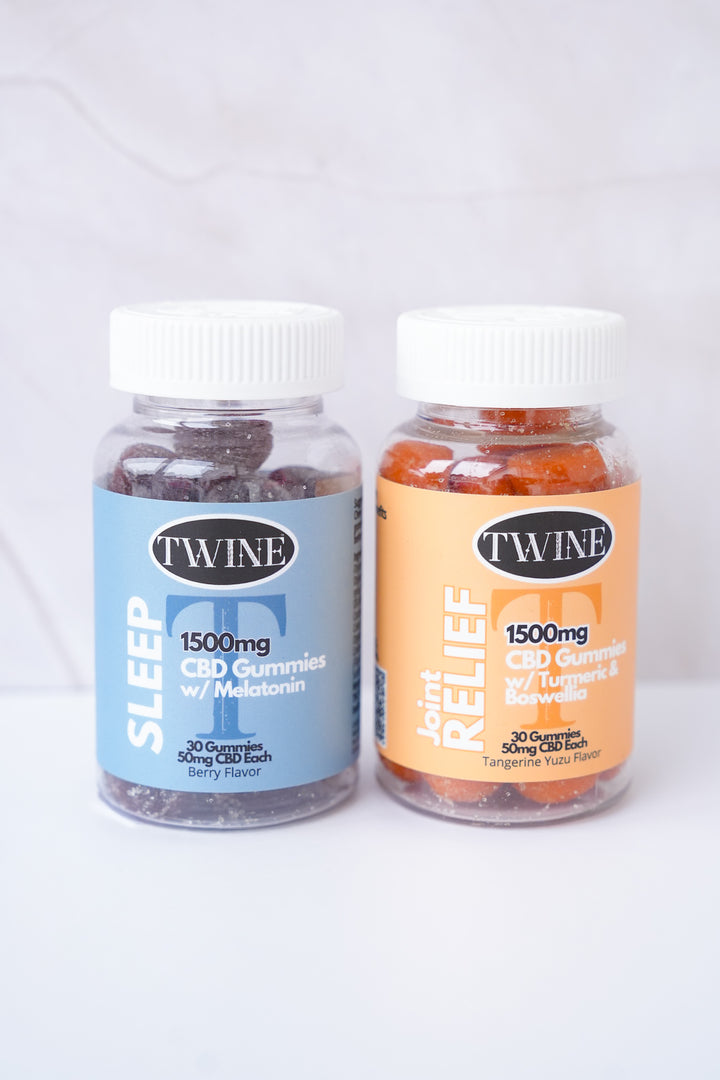 Twine 1500mg Healing Gummies 99% Pure Organic 30pcs *Final Sale*