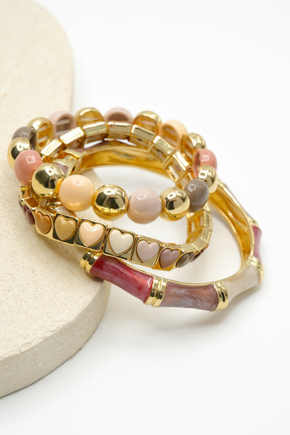 Treasure Jewels Chic Neutral Stack Set