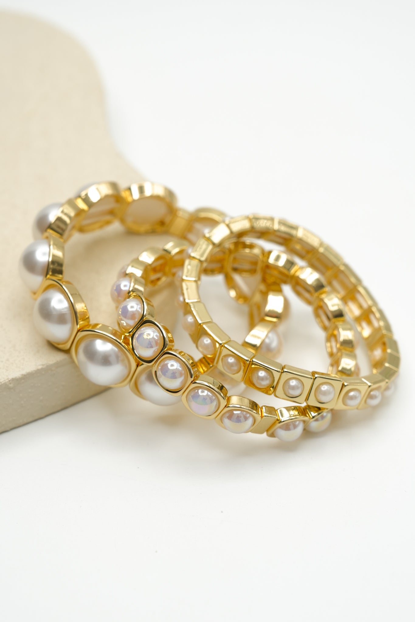 Treasure Jewels All The Pearls Stack Set