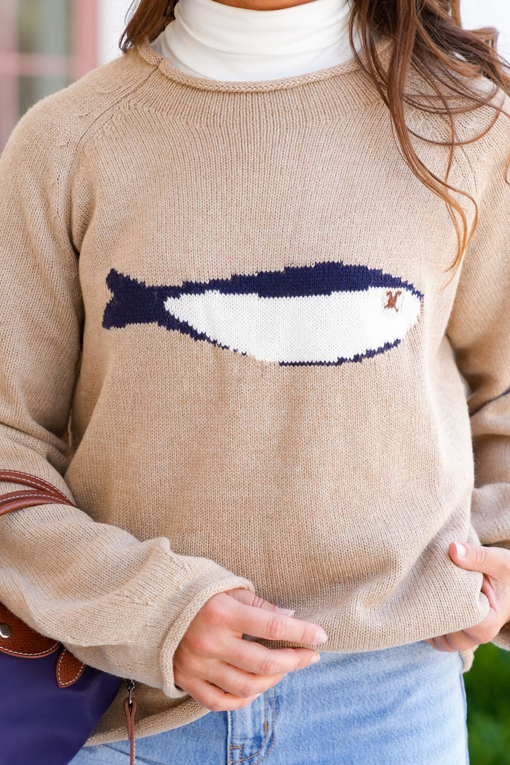 Long Sleeve Sardine Pullover Sweater