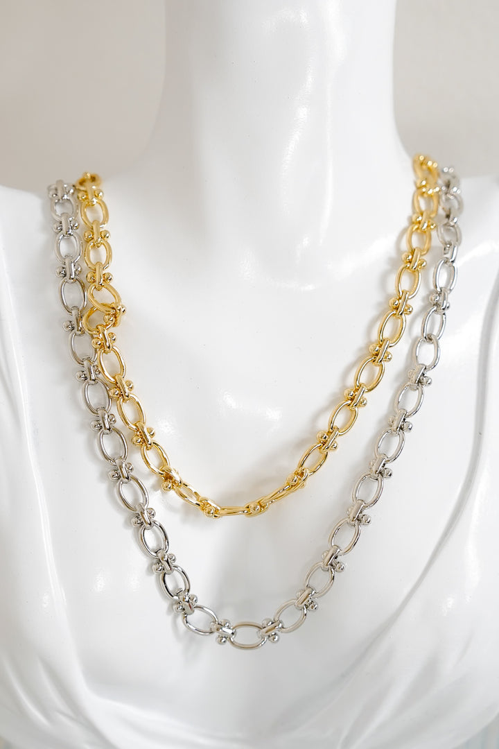 Treasure Jewels Fancy Link Necklace