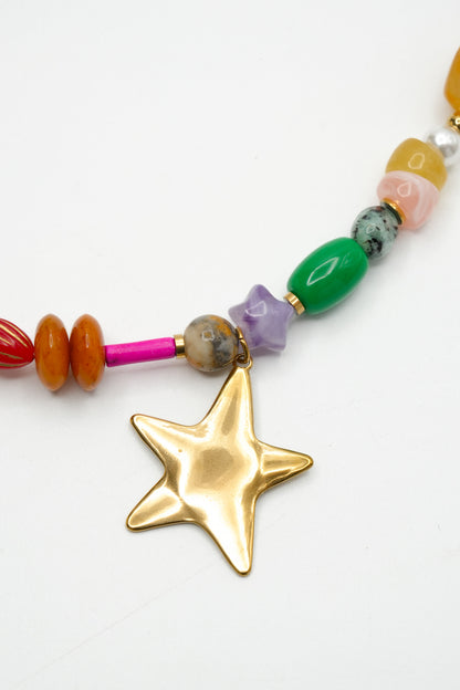 Treasure Jewels Glow Girl Star Necklace