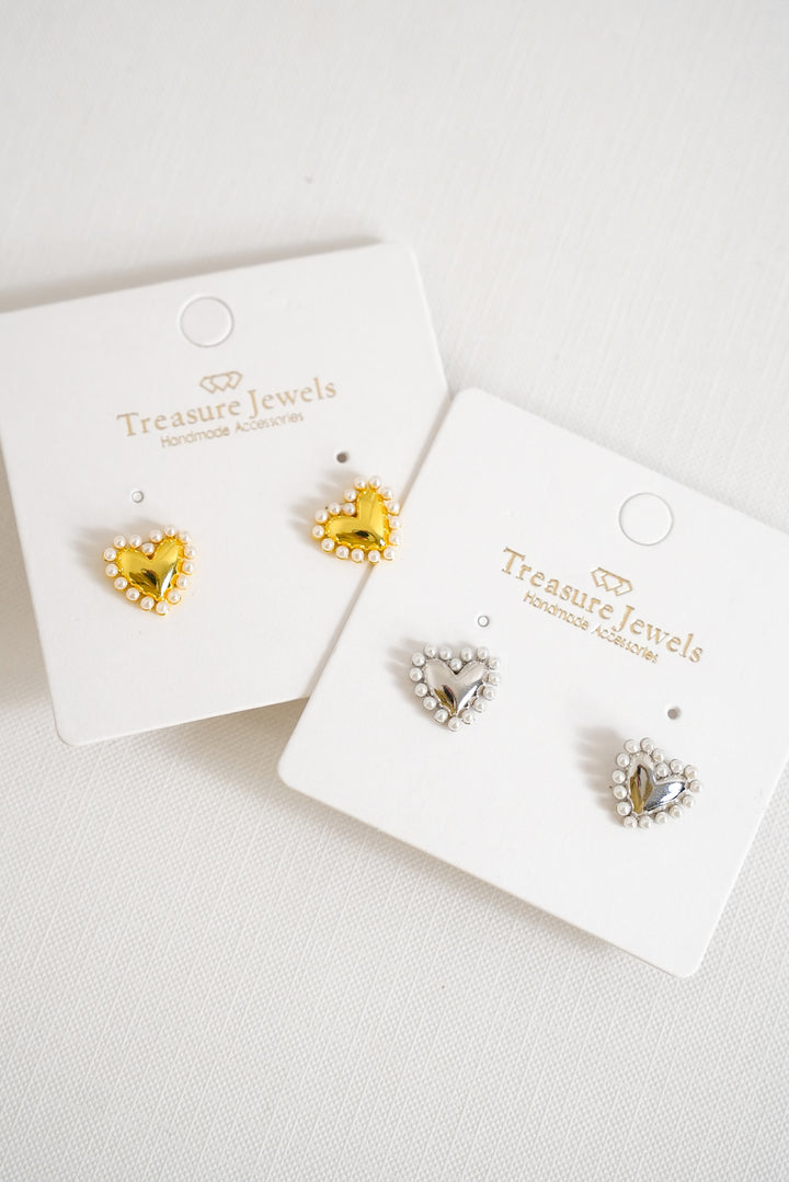Treasure Jewels Cute Love Earrings