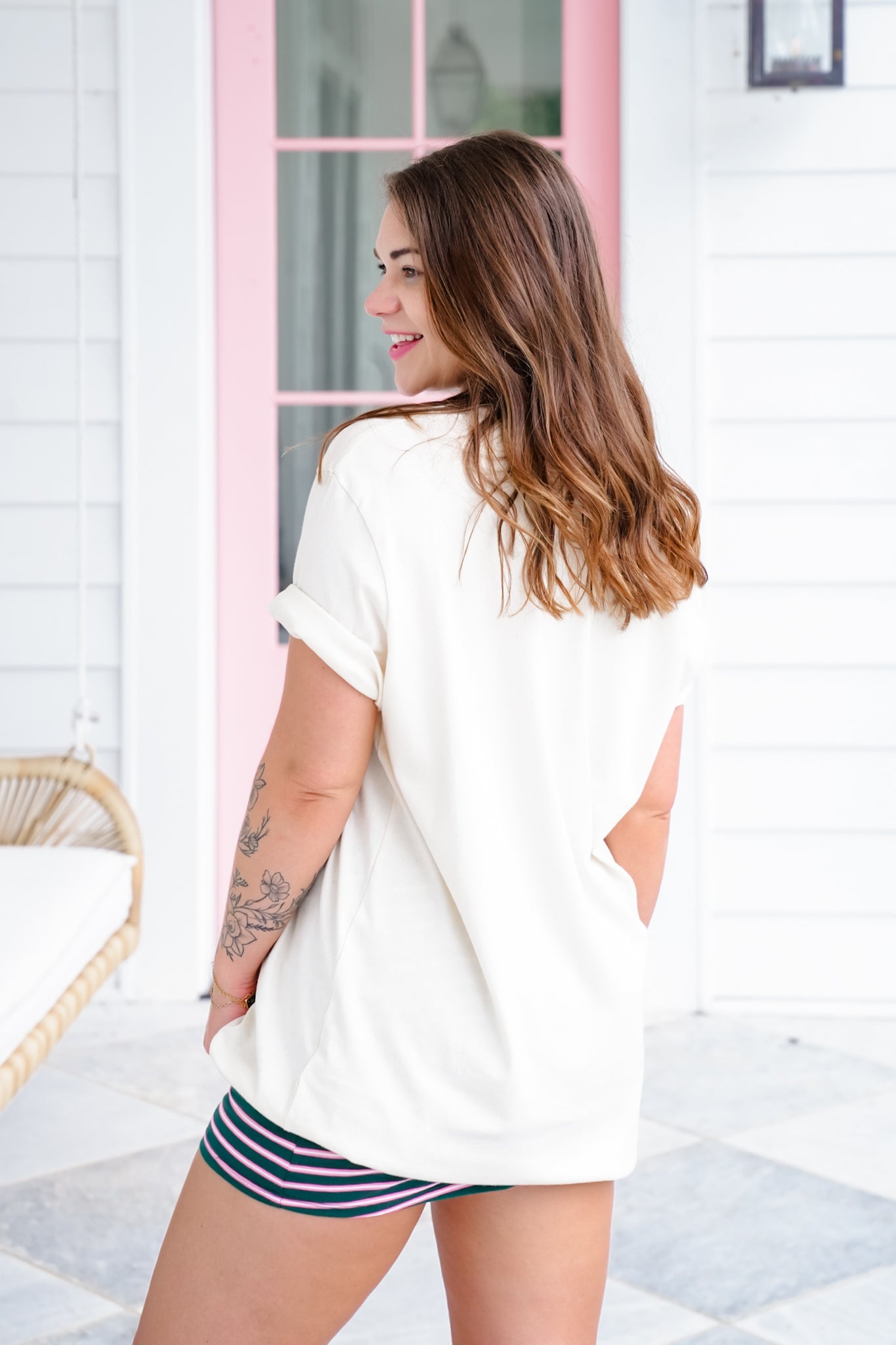 Plus/Reg Short Sleeve "Respect The Locals" Graphic Tee