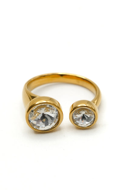 Treasure Jewels Double Sparkle Ring