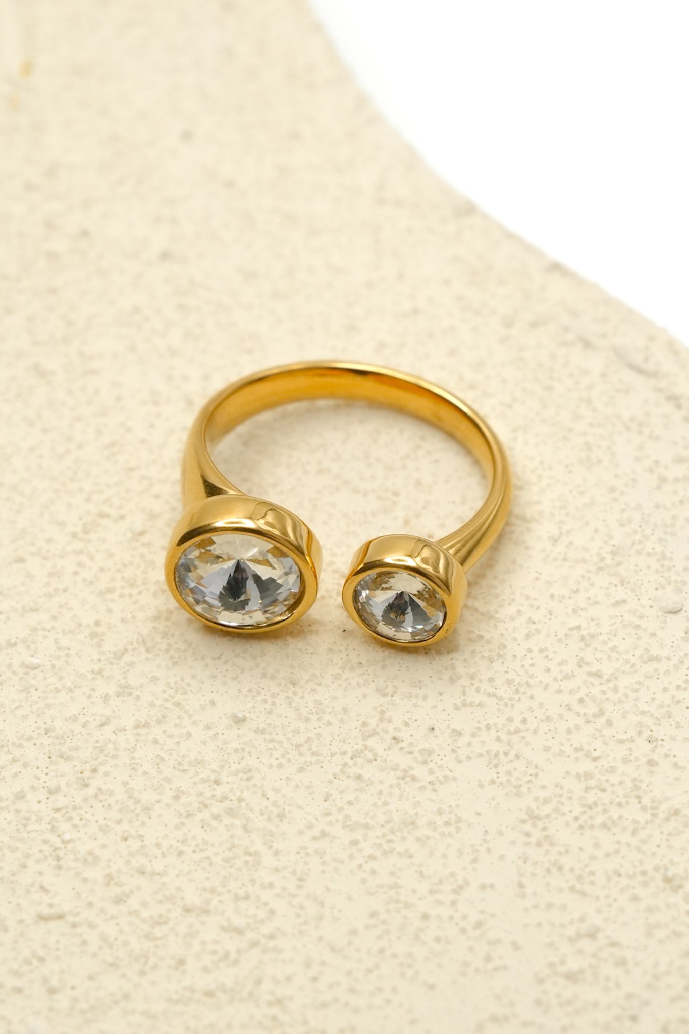 Treasure Jewels Double Sparkle Ring