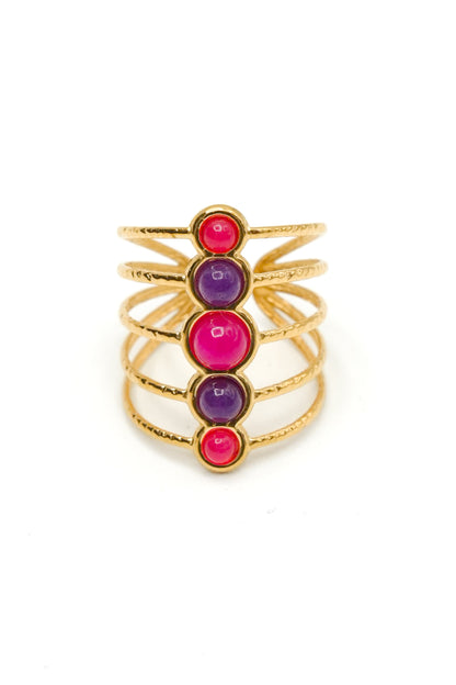 Treasure Jewels Berry Bloom Ring