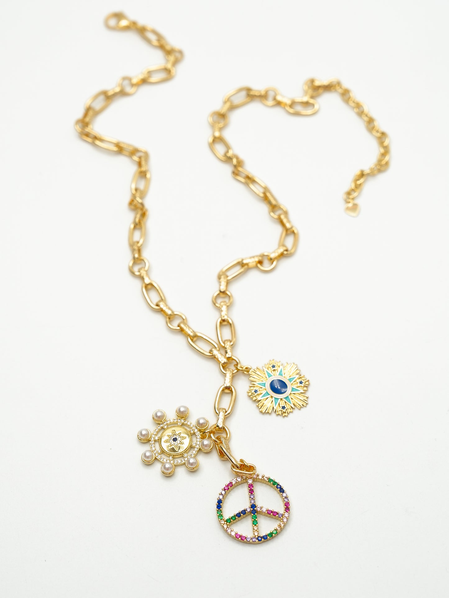 Cluster Charm Necklace