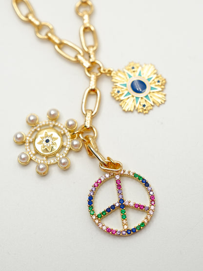 Cluster Charm Necklace
