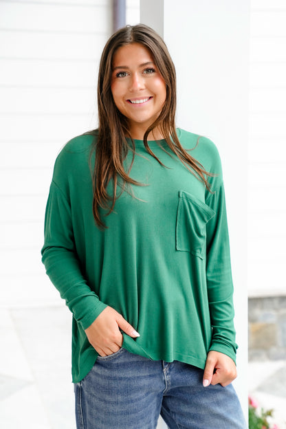 Door Buster! Zenana Ribbed Rayon Span Dolman Sleeve Top