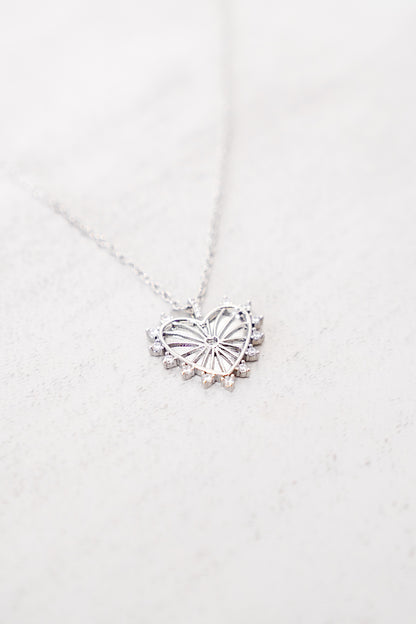 Treasure Jewels Heart Me Chain Necklace