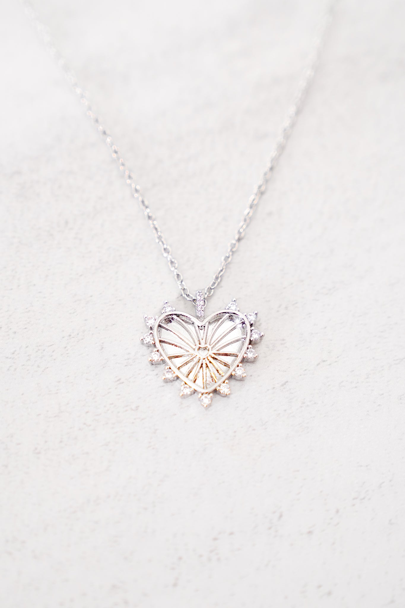 Treasure Jewels Heart Me Chain Necklace