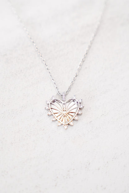 Treasure Jewels Heart Me Chain Necklace