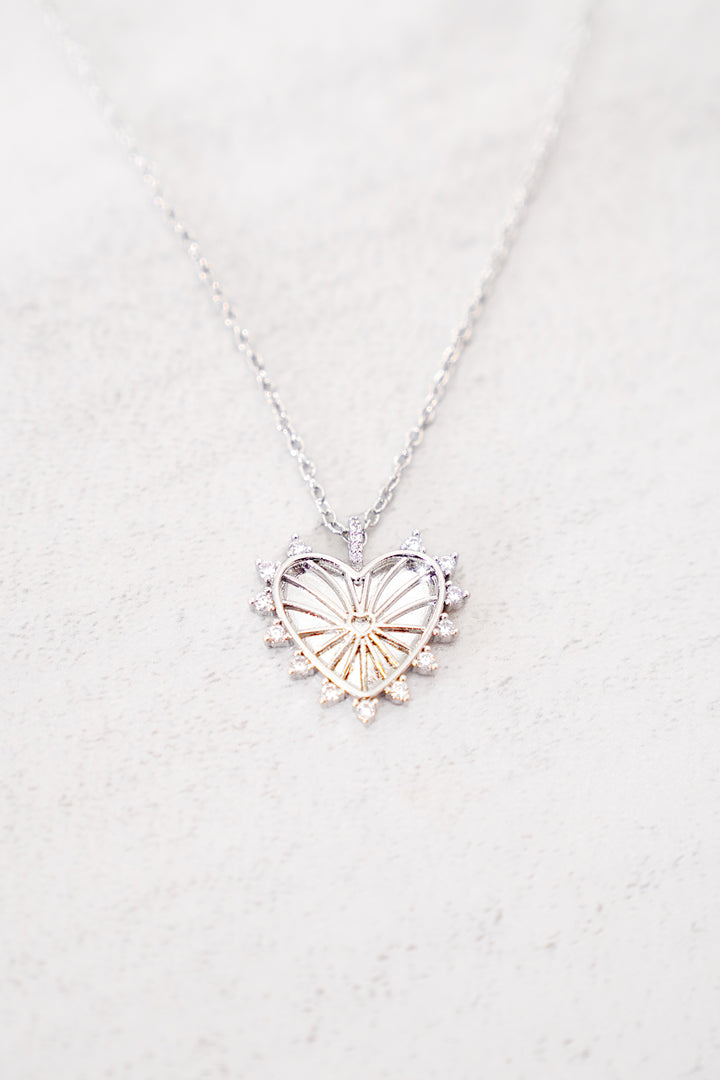 Treasure Jewels Heart Me Chain Necklace