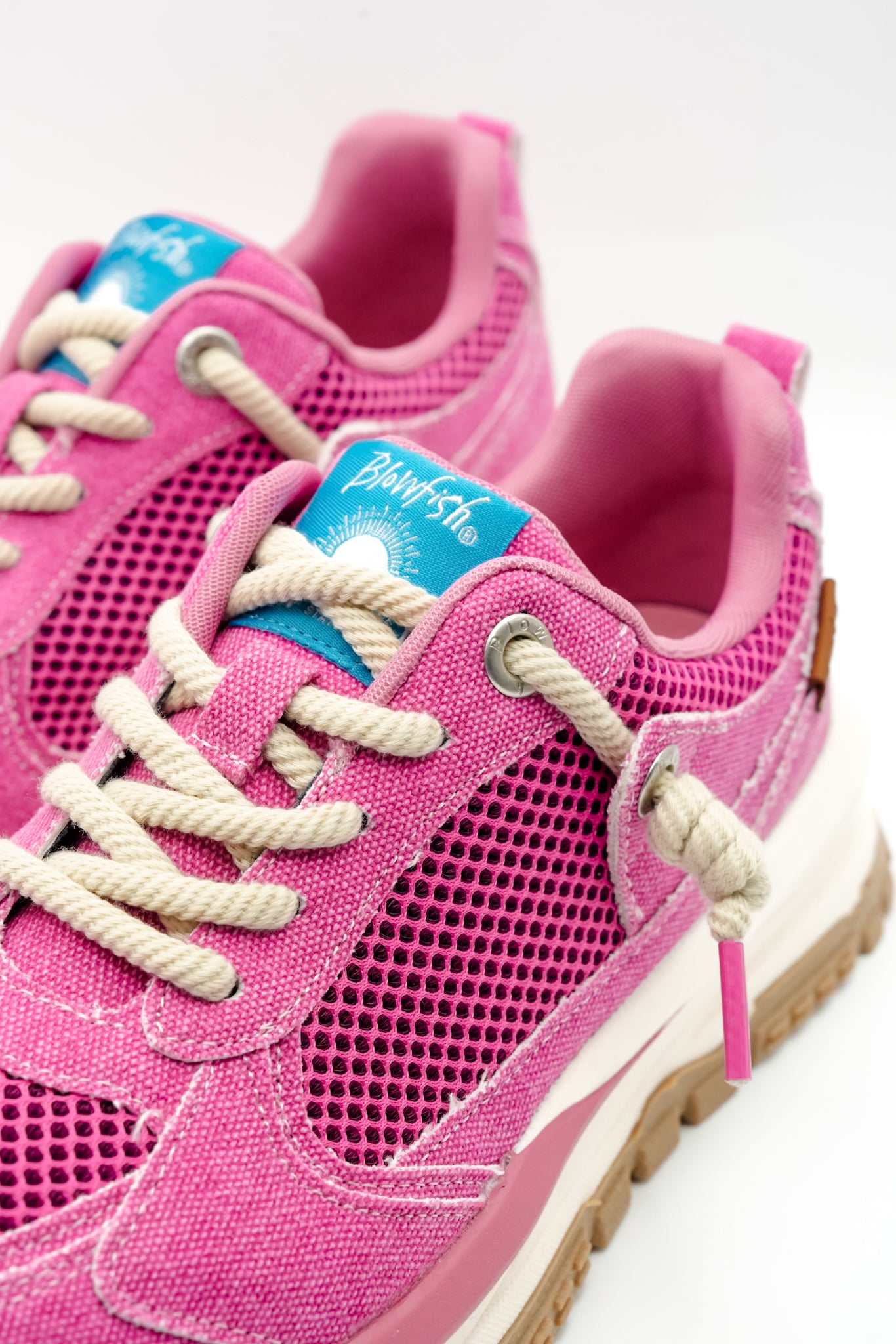 Blowfish Chunky Platform Mesh Panel Lace Up Sneaker