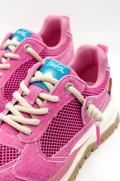 Blowfish Chunky Platform Mesh Panel Lace Up Sneaker