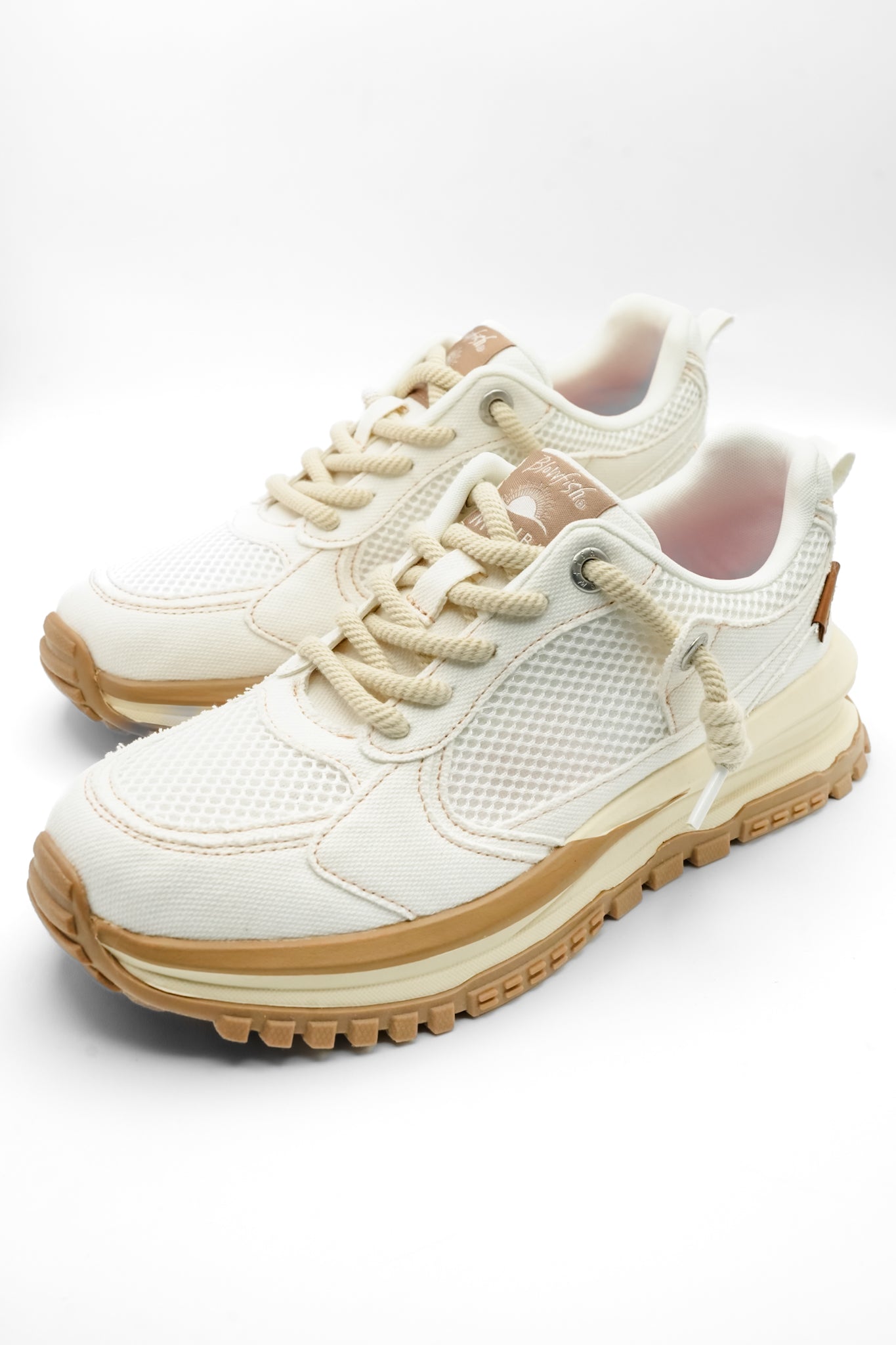 Blowfish Chunky Platform Mesh Panel Lace Up Sneaker