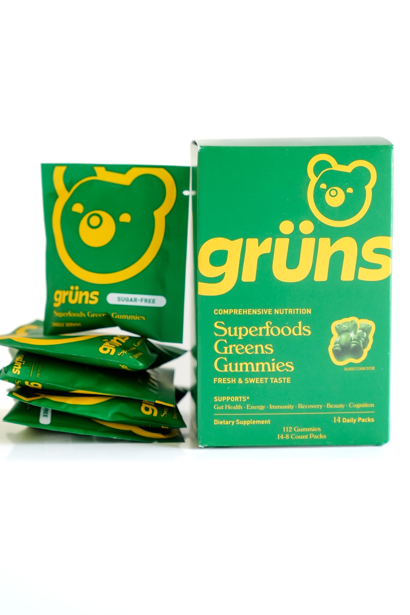 Restock! Grüns Adult Superfood Greens Gummies *Final Sale*