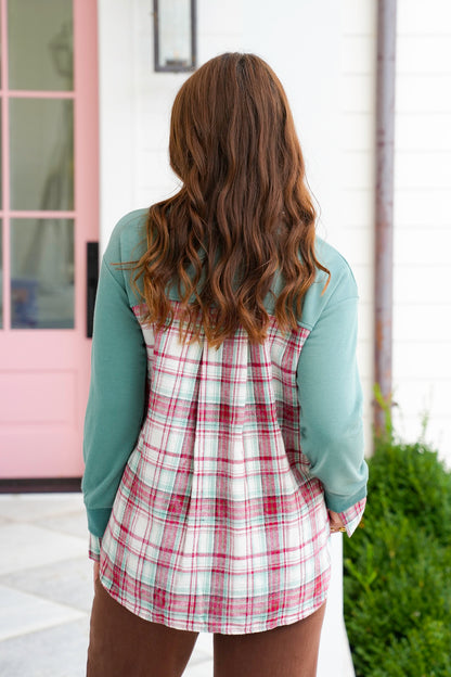 Long Sleeve Pullover Layered Top