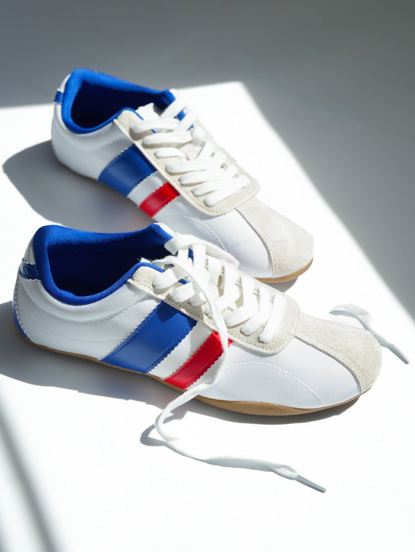 Vegan Suede Minimalist Canvas Lace Up