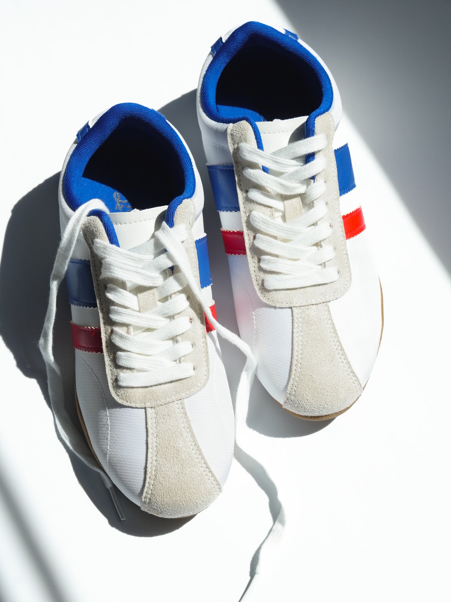 Vegan Suede Minimalist Canvas Lace Up