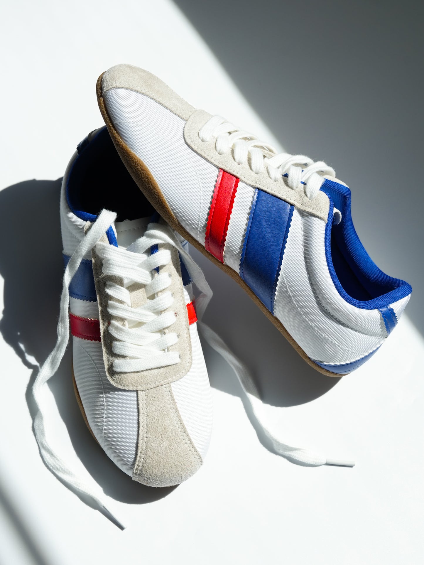 Vegan Suede Minimalist Canvas Lace Up
