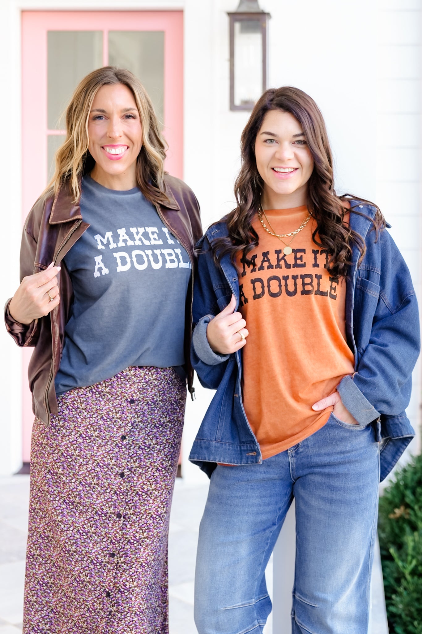 Short Sleeve "Make It A Double" Graphic Tee