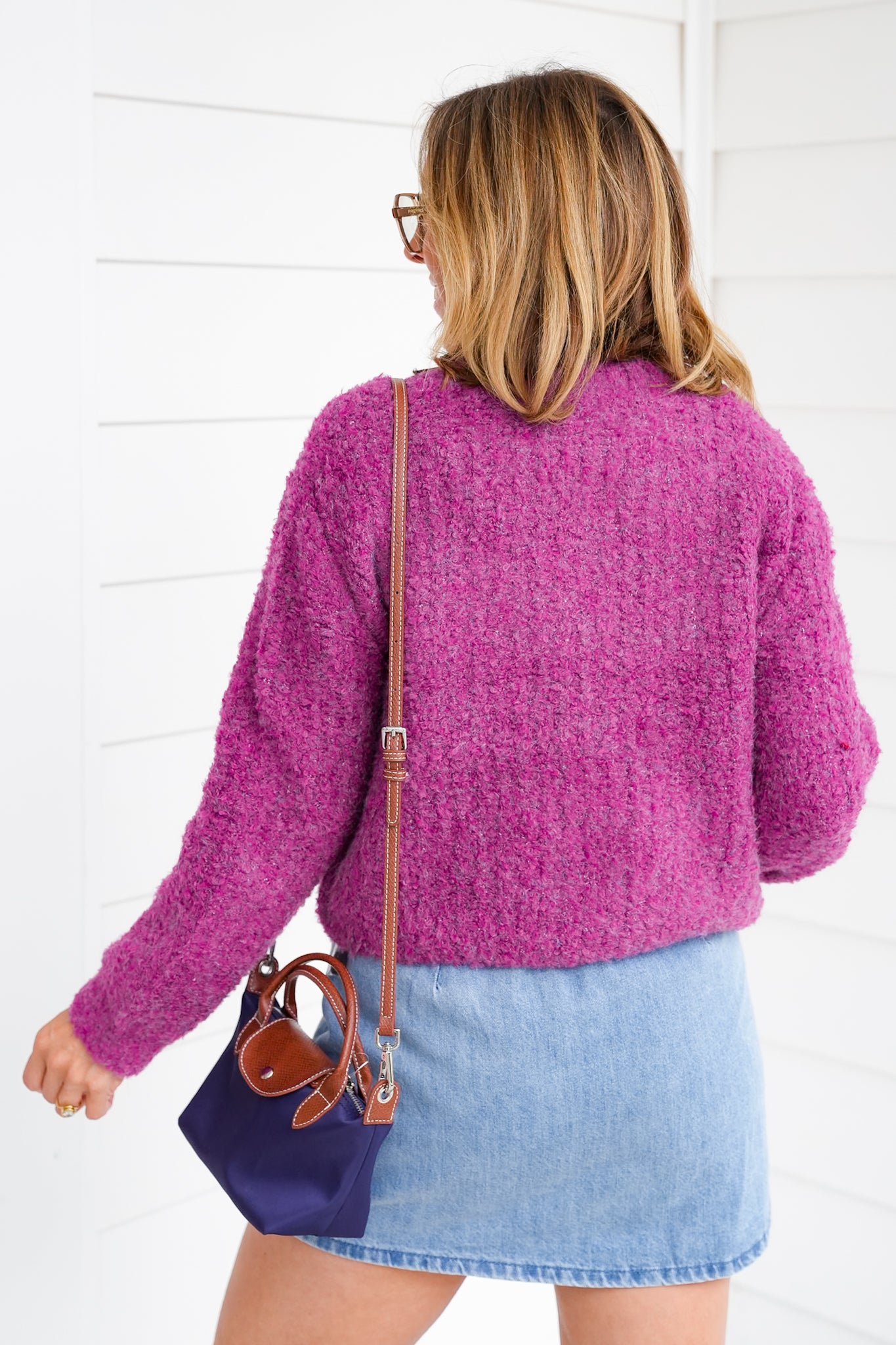 Door Buster! Zenana 5 Button Wool Cardigan Sweater