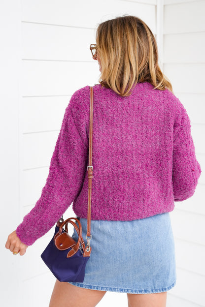 Door Buster! Zenana 5 Button Wool Cardigan Sweater