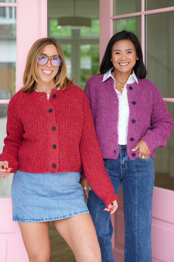 Door Buster! Zenana 5 Button Wool Cardigan Sweater
