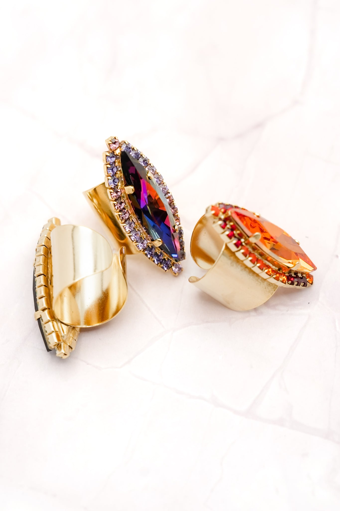 TOVA Alyssa Crystal Paved Ring