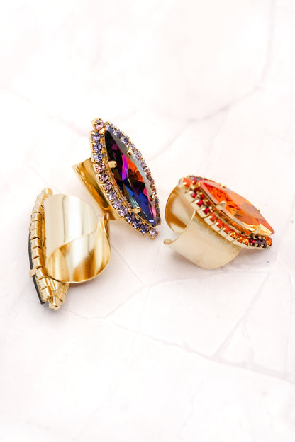 TOVA Alyssa Crystal Paved Ring