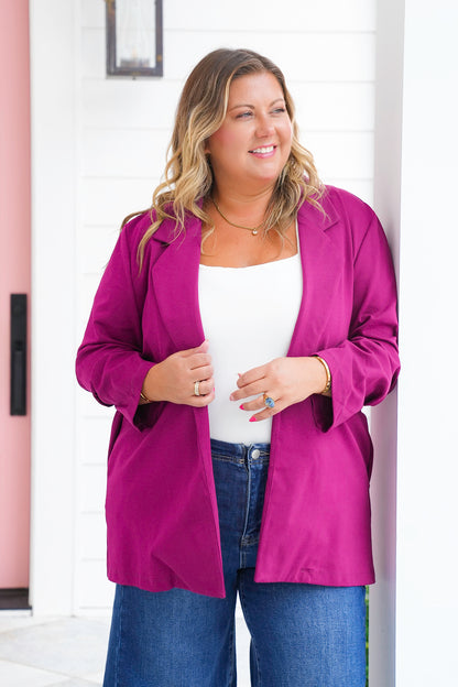 Door Buster! Long Sleeve Open Blazer