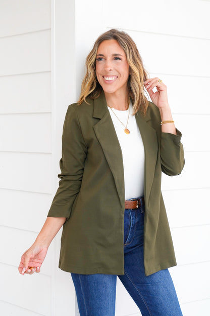 Door Buster! Long Sleeve Open Blazer